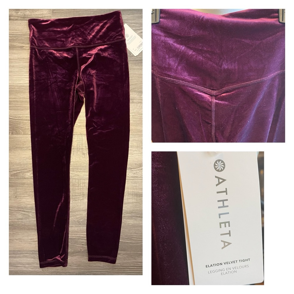 Athleta Elation Velvet tight